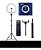 Iluminador Led Ring Light De 18 Polegadas Lives Tripé 215cm - Imagem 9