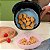Kit 2 Peças Air Fryer Silicone Reutilizável Resistente ao Calor Livre de BPA Forma Redonda de Silicone Assadeira Air Fry - Imagem 15
