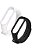 Kit 2 Pulseiras extras para MI Band 3 ou 4 - Preta e Branca - Imagem 2