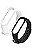 Kit 2 Pulseiras extras para MI Band 3 ou 4 - Preta e Branca - Imagem 3