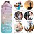 Kit 3 Garrafa De Água Squeeze Galão 2l Litros Motivacional Academia Colorida Antivazamento 3D Tie Dye Frases Português ( - Imagem 8