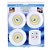 Kit 3 Lampadas Luminaria Led Controle Sem Fio Spot Remoto 15w - Imagem 2