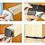 Kit 32 Unidades Protetores Círculo Pé Moveis Cadeira Borracha Piso Resistente Porta Proteção Redondo - Imagem 21