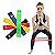 Kit 5 Faixas Elasticas Mini Band Exercicios em Casa Extensor Academia Yoga Pilates Fitness Crossfit - Imagem 5
