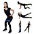 Kit 5 Faixas Elasticas Mini Band Exercicios em Casa Extensor Academia Yoga Pilates Fitness Crossfit - Imagem 12