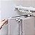 Kit com 2 Cabides Multifuncional para Calças de Inox com 5 Divisórias Branco Clink CK5151 - Imagem 15