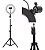 Kit Completo Ring Light Com Tripé Dimmer Youtuber Selfie Pro - Imagem 2