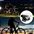 Kit de luzes de bicicleta recarregável, conjunto de farol e lanterna traseira, liberação rápida, impermeável, vários mod - Imagem 11
