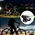 Kit de luzes de bicicleta recarregável, conjunto de farol e lanterna traseira, liberação rápida, impermeável, vários mod - Imagem 10