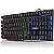 Kit Gamer Teclado Semi Mecanico Gamer Iluminado, Mouse Gamer Com Led USB 3200DPI, 7 Botões - Imagem 18
