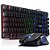 Kit Gamer Teclado Semi Mecanico Gamer Iluminado, Mouse Gamer Com Led USB 3200DPI, 7 Botões - Imagem 2