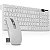 Kit Teclado E Mouse Sem Fio Wireless Para Computador Pc Notebook Português Teclado Abnt 2 Com Ç Home Office - Imagem 1