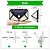 Luminária Energia Solar Parede 100 Led Sensor Presença 3 Funções Lampada - Imagem 7