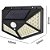 Luminária Energia Solar Parede 100 Led Sensor Presença 3 Funções Lampada - Imagem 22