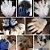 Luva Escova Tira Pelos Cães e Gatos Nano Magnética - Imagem 11