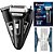 Maquina De Corte 3 Em 1 Kemei Shaver km-6558 - Imagem 2