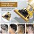 Máquina Elétrica Masculina Recarregável de Cortar Cabelo e Barbear VINTAGE T9 (Buda 1 Bateria) - Imagem 11