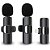 Microfone de Lapela Sem Fio para iPhone iPad, Microfone Sem Fio Plug-Play para Gravação - Imagem 2