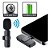 Microfone Lapela Wireless Sem Fio Compativel Android Usb C Type C - Imagem 3