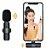 Microfone Lapela Wireless Sem Fio Compativel com iPhone iPad entrada Lightning - Imagem 16