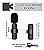 Microfone Lapela Wireless Sem Fio Compativel com iPhone iPad entrada Lightning - Imagem 10