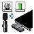 Microfone Lapela Wireless Sem Fio Compativel com iPhone iPad entrada Lightning - Imagem 5