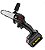Mini Motosserra Portátil Bateria Recarregável 48v de Longa Duração Bivolt Portatil - Imagem 1