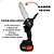 Mini Motosserra Portátil Bateria Recarregável 48v de Longa Duração Bivolt Portatil - Imagem 9