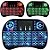 Mini Teclado Sem fio Iluminado Touch 3 Cores Led Tv box, Ps4, xbox, - Imagem 9