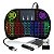 Mini Teclado Wireless Keyboard com Touchpad Com Led Usb Android Console e Tv - Imagem 1