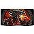 Mouse Pad Gamer Extra Grande 700x350x3mm Bordas Costuradas Base Antiderrapante Exbom Mousepad MP-7035C Dragão de Fogo - Imagem 15
