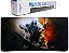 Mouse Pad Gamer Grande 70x35cm Borda Costurada Base Antiderrapante Assassino Exbom MP-7035A06 - Imagem 1
