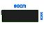 Mouse Pad Gamer Iluminado led Rgb Grande 80 cm por 30 com Mousepad gamer Led com em volta superficie speed para jogos - Imagem 6