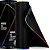 Mouse Pad Gamer Iluminado led Rgb Grande 80 cm por 30 com Mousepad gamer Led com em volta superficie speed para jogos - Imagem 18