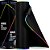 Mouse Pad Gamer Iluminado led Rgb Grande 80 cm por 30 com Mousepad gamer Led com em volta superficie speed para jogos - Imagem 19
