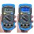 Multímetro Digital Portátil Profissional Corrente Ac + Dc Tensão 200M~600V Bateria 9V Teste Bipe - Imagem 4
