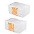 Organizador Multiuso Branco M- 60x45x30cm- 2 unidades - Imagem 5