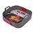 Panela de Silicone Quadrada Fritadeira Microondas C/Alça Forma 20x20cm Cesto para Air Fryer - Imagem 2