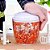 Processador Alimento Manual Grande 5 Lâminas Inox 900ml (BRANCO) - Imagem 3