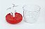 Processador Alimento Manual Grande 5 Lâminas Inox 900ml (VERMELHO) - Imagem 15