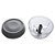 Processador De Alimentos Manual A Corda C 3 Laminas De Inox 350 ML (Cinza) - Imagem 9