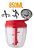 Processador de Alimentos Manual Triturador Mixer 5 Laminas - 850ml Clink (CINZA) - Imagem 8
