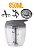 Processador de Alimentos Manual Triturador Mixer 5 Laminas - 850ml Clink (CINZA) - Imagem 19