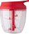 Processador de Alimentos Manual Triturador Mixer 5 Laminas - 850ml Clink (VERMELHO) - Imagem 1