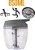 Processador de Alimentos Manual Triturador Mixer 5 Laminas - 850ml Clink (VERMELHO) - Imagem 17