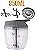 Processador de Alimentos Manual Triturador Mixer 5 Laminas - 850ml Clink (VERMELHO) - Imagem 18