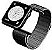 Pulseira Aço Milanese compatível com Apple Watch 38-40mm (PRETO) - Imagem 4