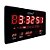 Relógio de Parede LED Vermelho DIGITAL Alto Brilho com Termômetro Data e Hora 3x15x36 - Imagem 14