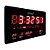 Relógio de Parede LED Vermelho DIGITAL Alto Brilho com Termômetro Data e Hora 3x15x36 - Imagem 13