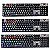 Teclado Gamer Mecânico Rgb Led Abnt2 Switch Blue Antighosting Usb 24 Efeitos Teclas Removíveis Para Pc Ps4 Ps5 Xbox One - Imagem 9